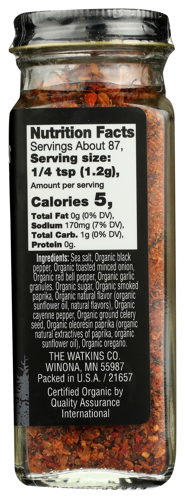Watkins Hamburger Seasoning Organic Grilling Spice 3.6 Oz 3 Pack