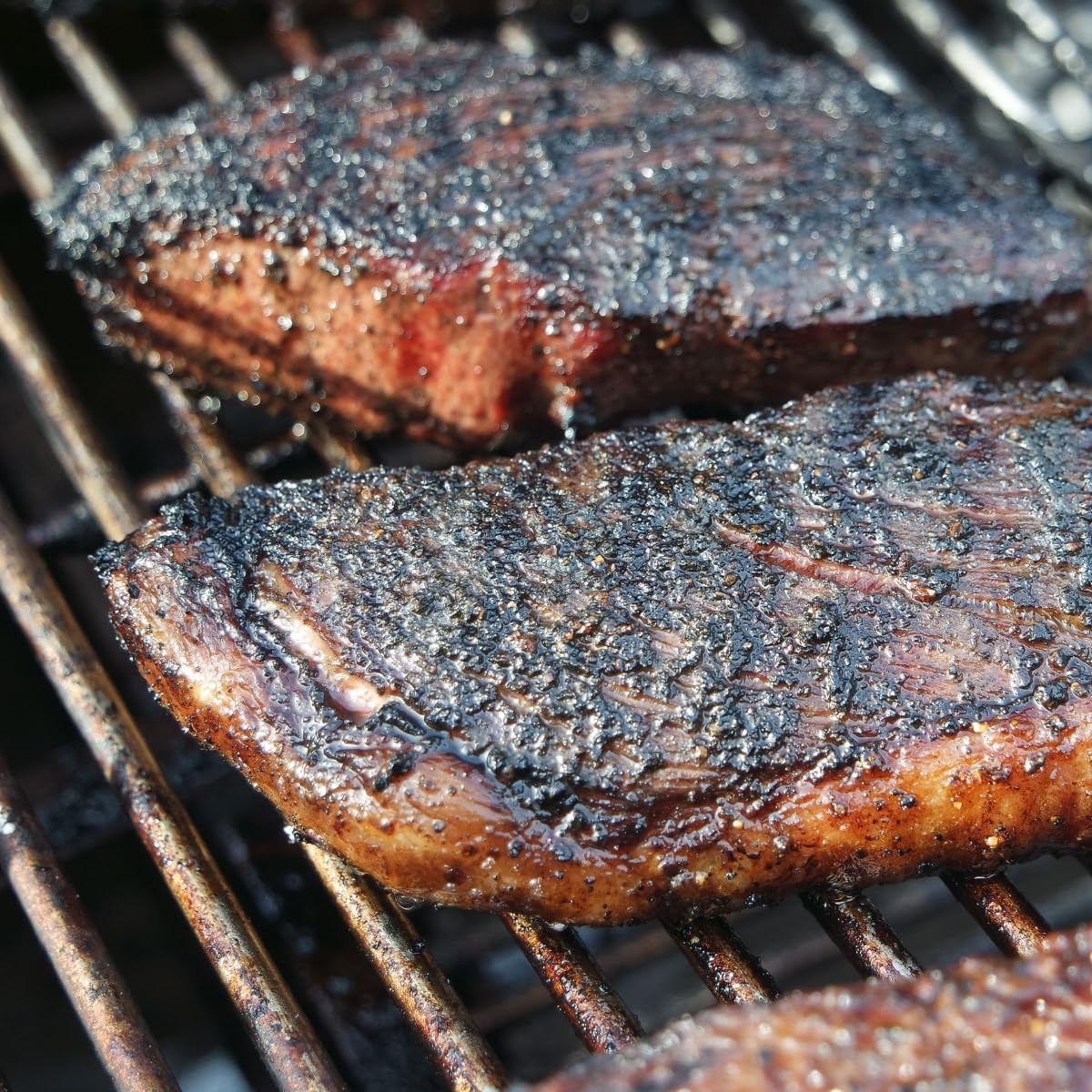 Charcoal Meat Seasoning Rub – No Salt Blend for Steak, Brisket, BBQ, Grilling