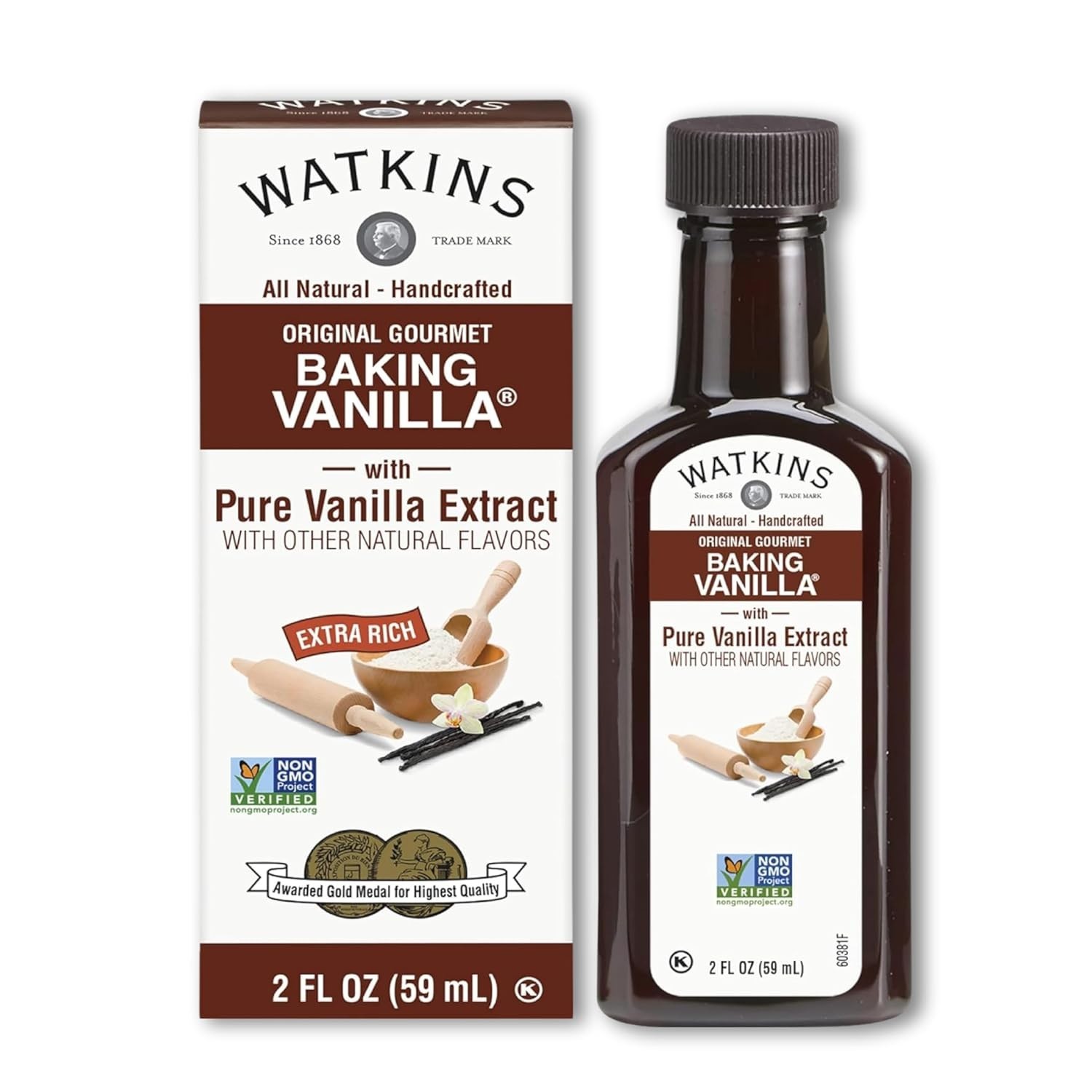 Handcrafted Gourmet Vanilla Extract – 2 Fl Oz | Rich Flavor & Natural Goodness