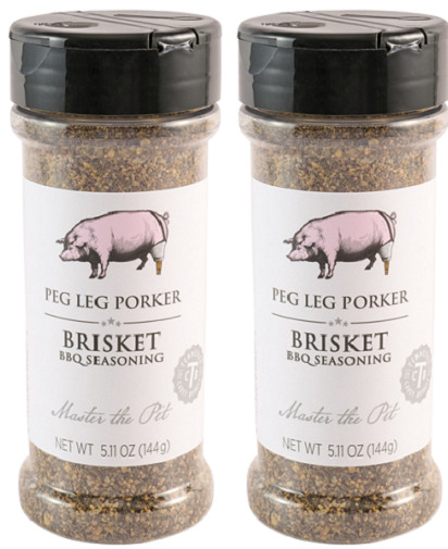 Peg Leg Porker Brisket BBQ Seasoning 2 Pack