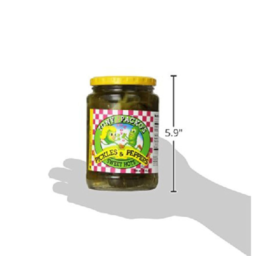 s Sweet Hot Pickles and Peppers, 24 Ounce – 1 Jar