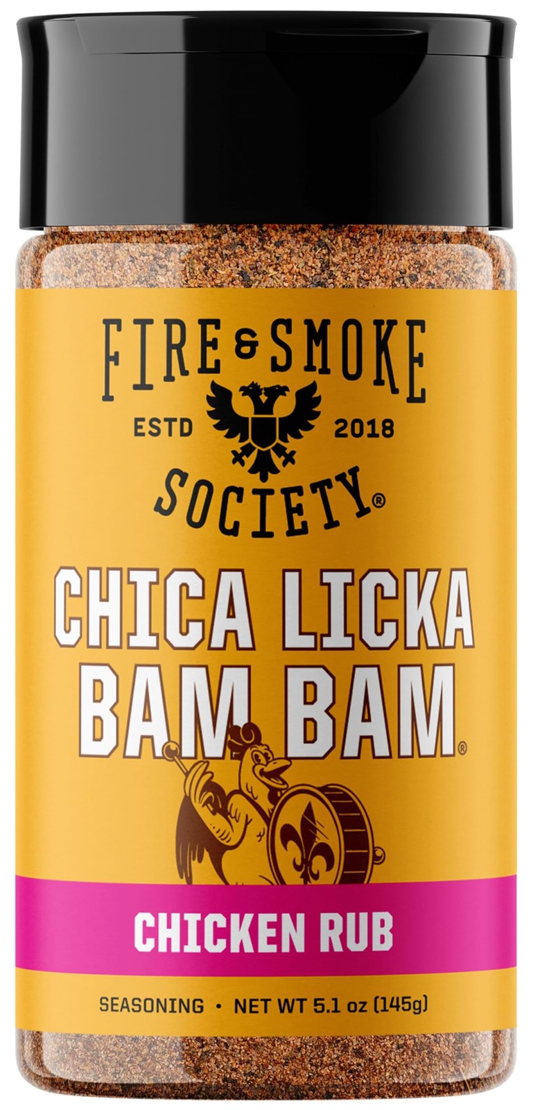 Fire & Smoke Society Chica Licka Bam Chicken 5.1 Ounce (Pack of 1)