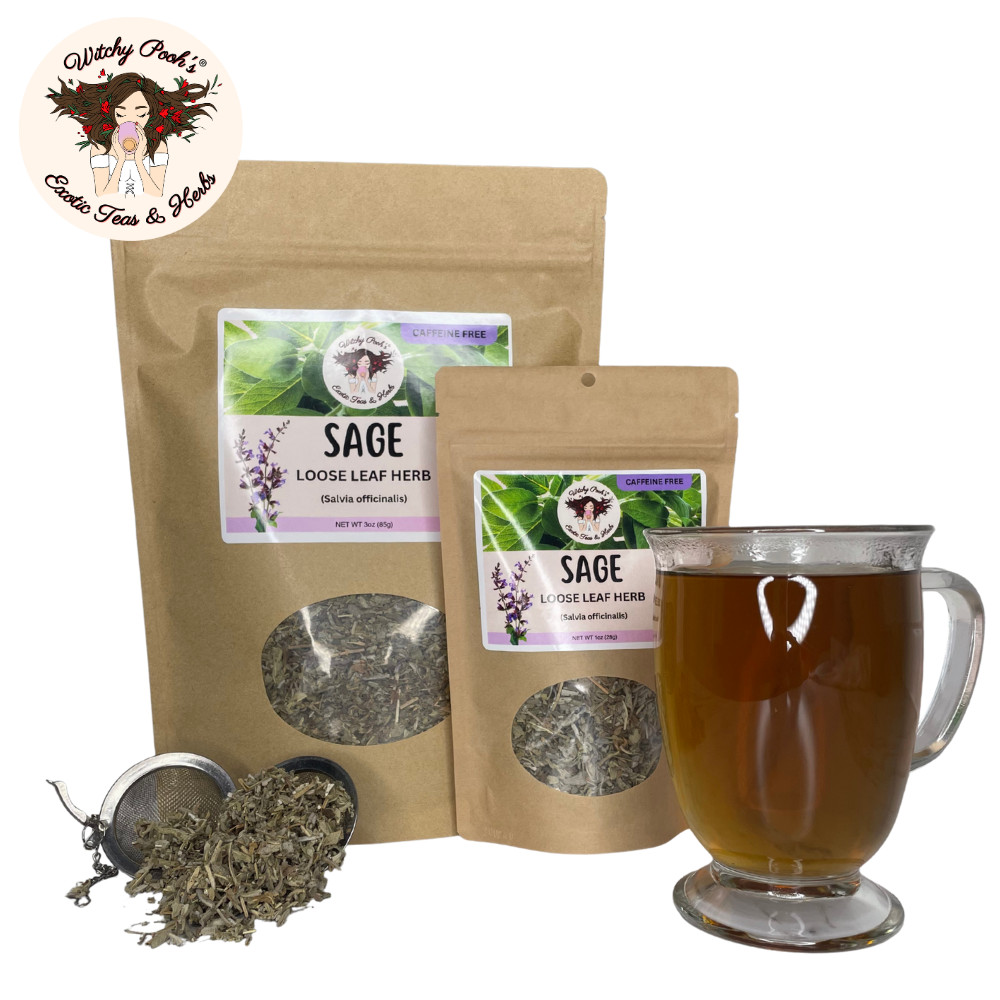 Sage Herb, Functional Tea, Cooking Herb, Ritual Smudging, Simmer Pots