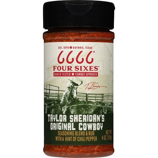 Four Sixes Taylor Sheridan’s Original Cowboy Seasoning 3 Pack