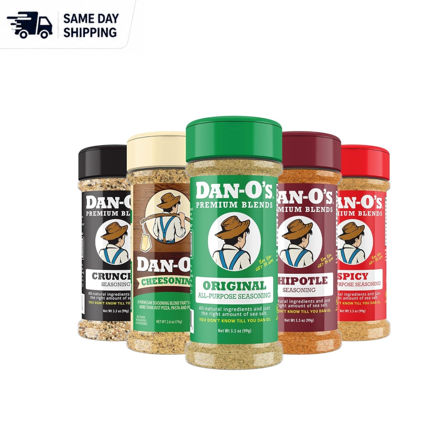 Elevate Meals with 5-Pack All-Purpose Seasoning – Dan-O’s Flavor Adventure