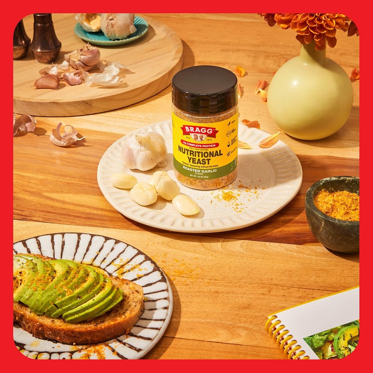 3 oz Roasted Garlic Seasoning – The Perfect Dairy-Free Parmesan Substitute
