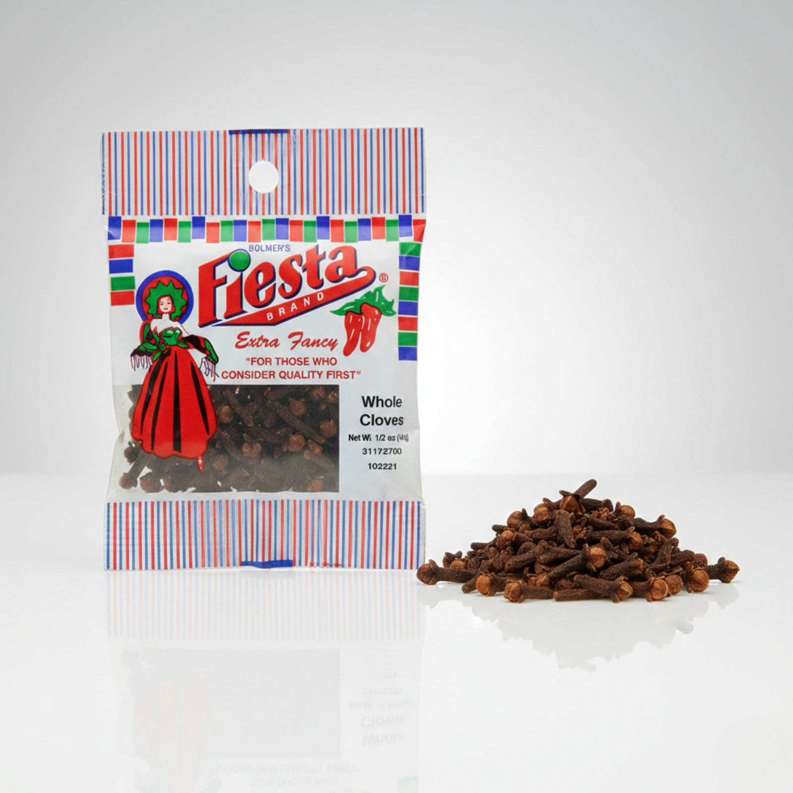 Bolner’s Fiesta Whole Cloves 0.5 oz Extra Fancy Whole Spice Texas Pack