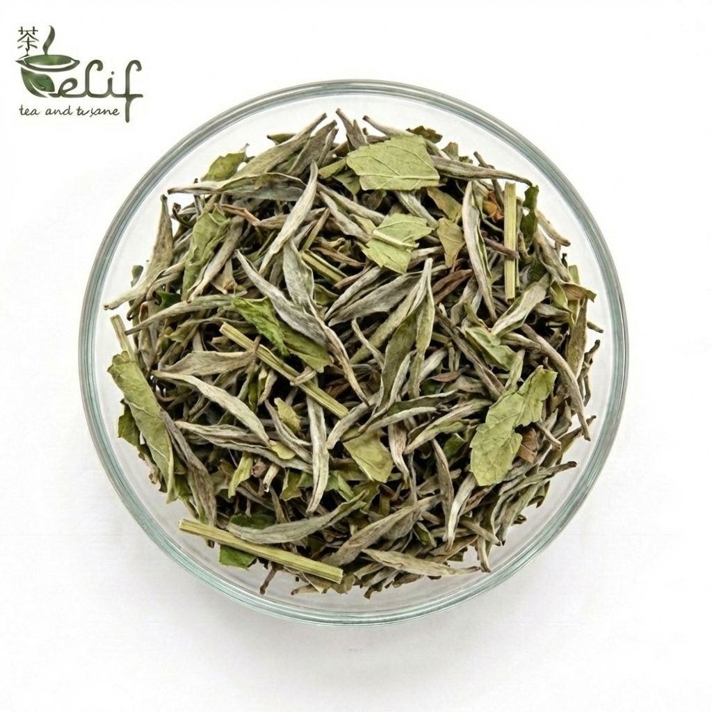 White Peppermint Tea 50g Herbal Infusion For Daily Ritual Botanical Blend