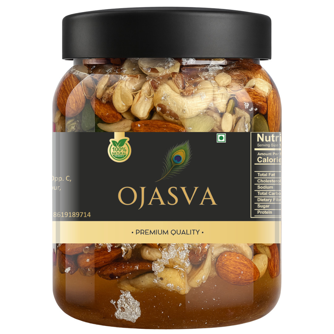Organic Honey Roasted Nut Mix Healthy Dry Fruits Seeds Snack Protein Rich