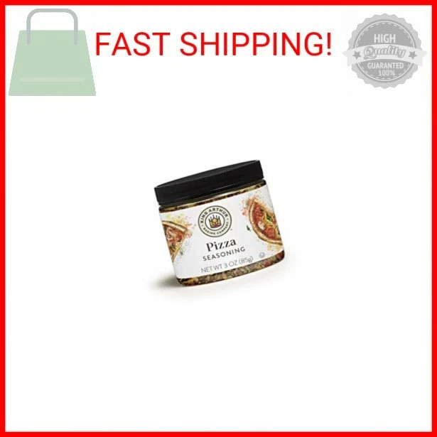 King Arthur Flour Pizza Seasoning Made in USA, Certified Kosher, 3 Ounce
