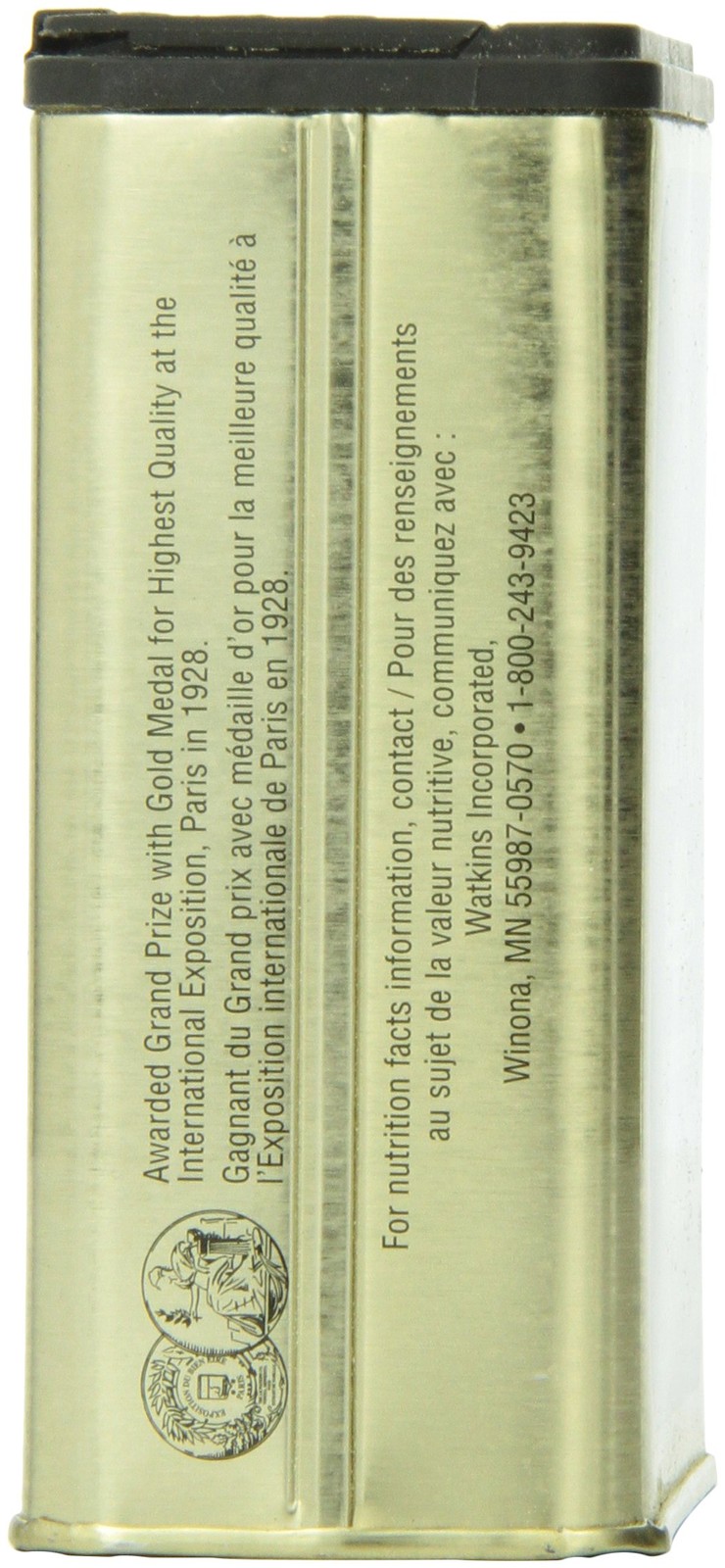 Watkins Ground Black Pepper ( 4oz ) 4 Ounce (Pack of 1)
