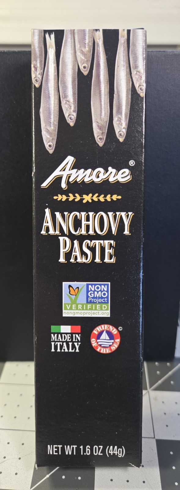 Amore Anchovy Paste – Made in Italy – 1.58 oz EXP: 01/24/2027