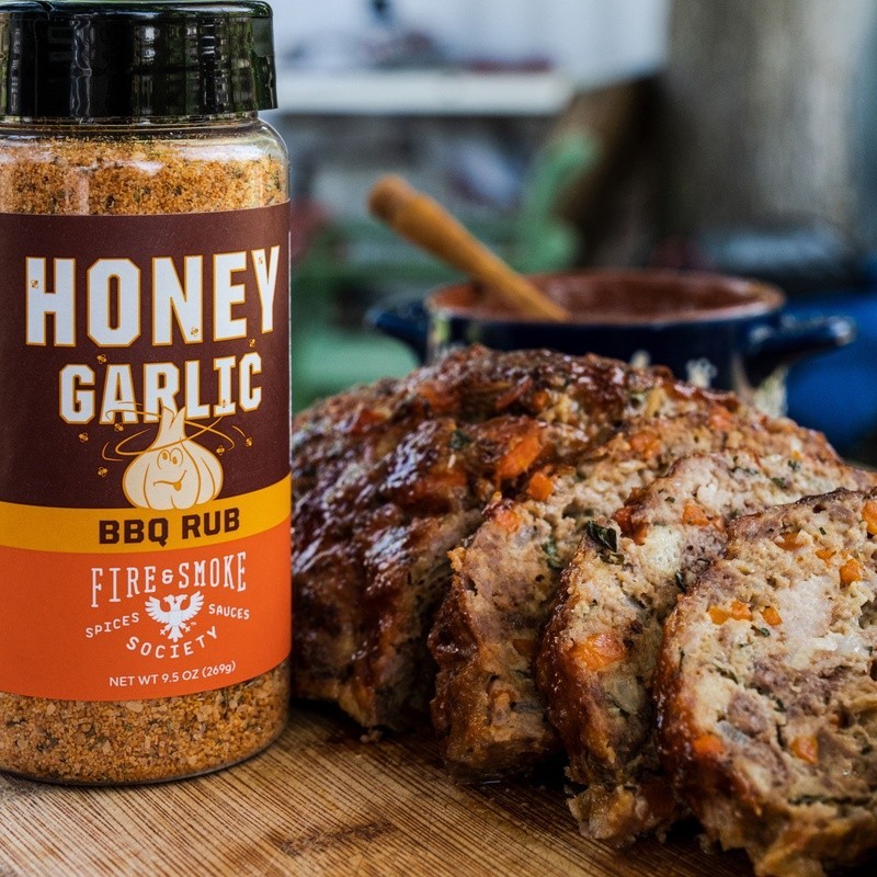 Honey Garlic BBQ Rub Seasoning Dry Rub Grilling Meat Poultry BBQ Flavor New