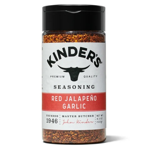 Kinder’s Red Jalapeno Garlic Seasoning 4.3 Ounce