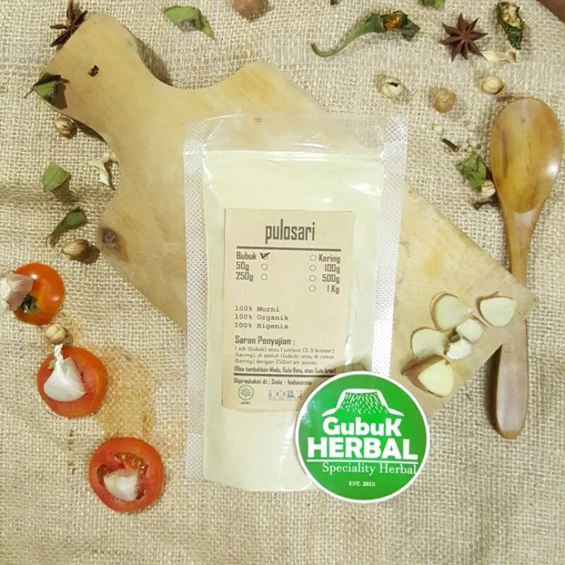 PULOSARI Powder Natural Organic Herb Spices Fresh Pure Hygienic Premium