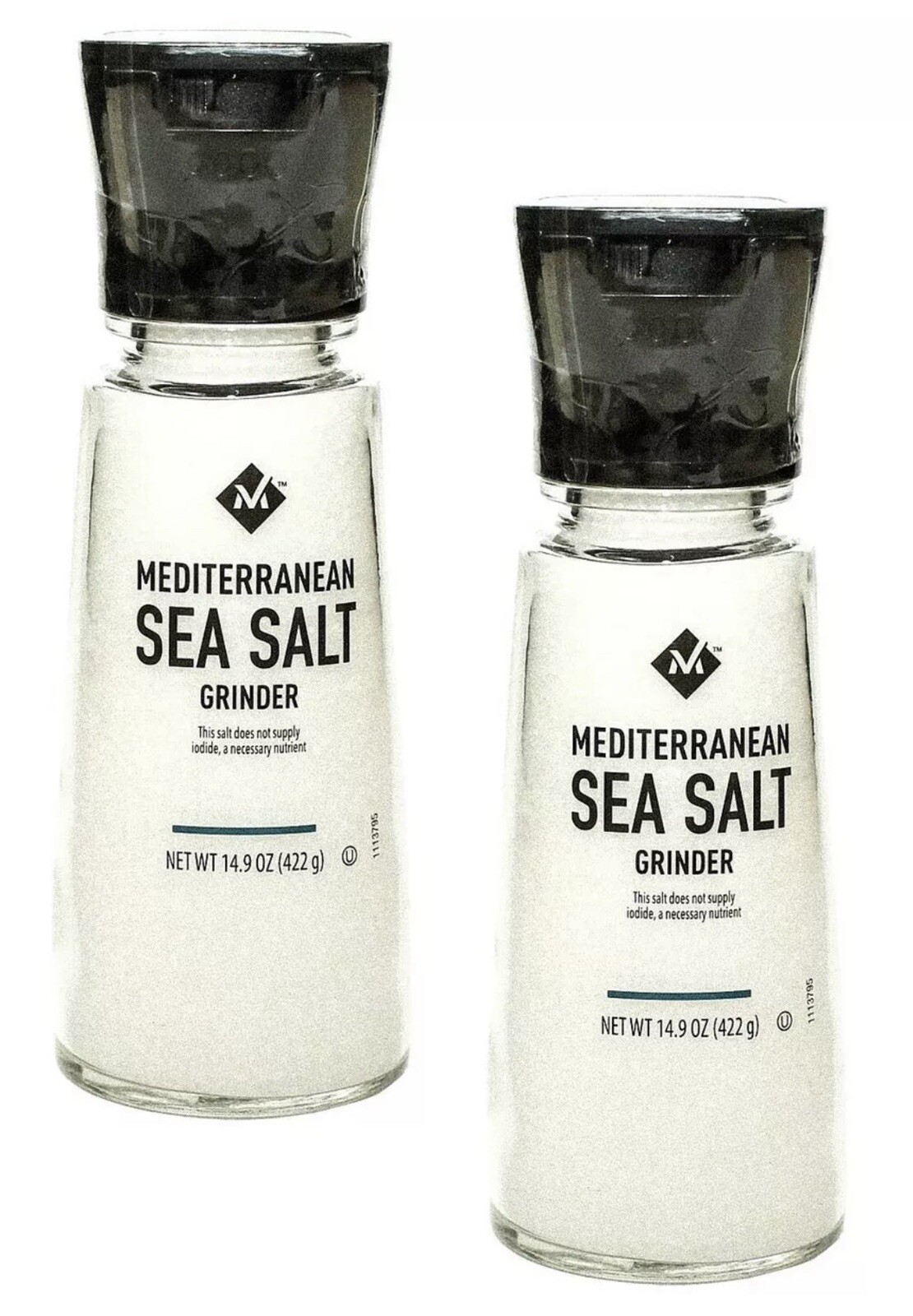 🔥 Member’s Mark Mediterranean Sea Salt with Adjustable Grinder, 14.9 Oz 🔥*2 PK