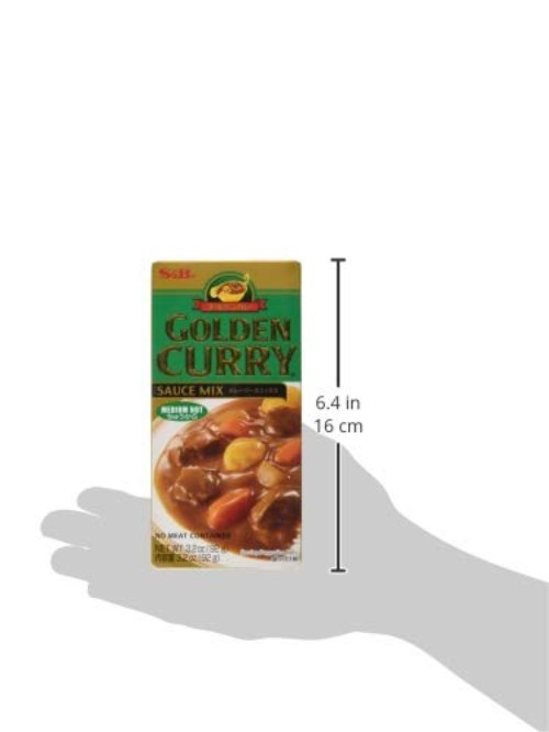 3.2 oz Golden Curry Japanese Curry Mix – Medium Hot for Quick, Flavorful Dishes