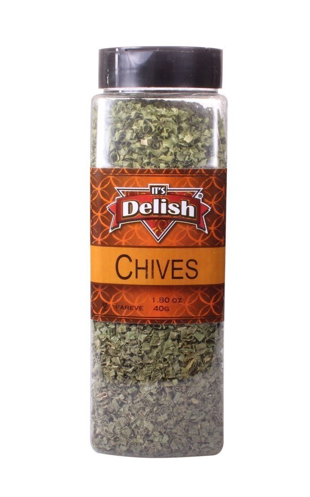 Dried Chives by Its Delish, 4 Oz. Large Jar