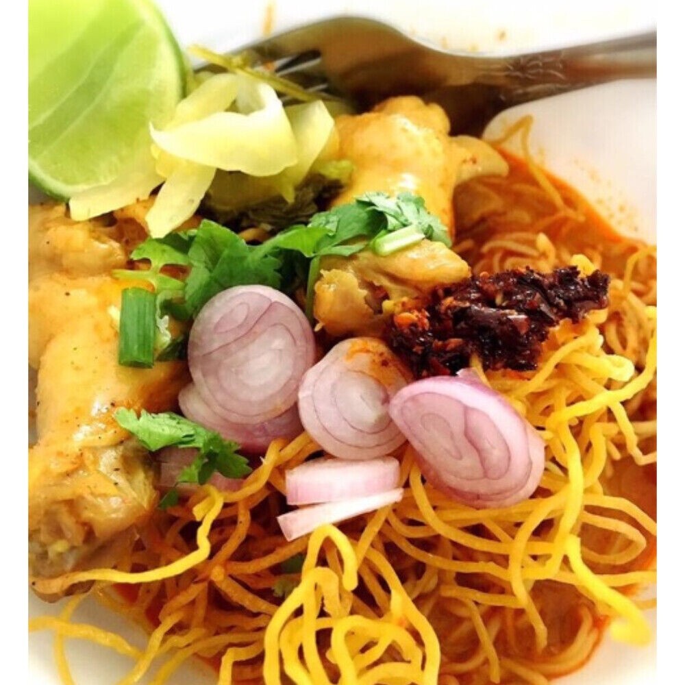 6 X 80g Noodle Paste Thai Curry Khao Soi Mae Noi Northern Country Food