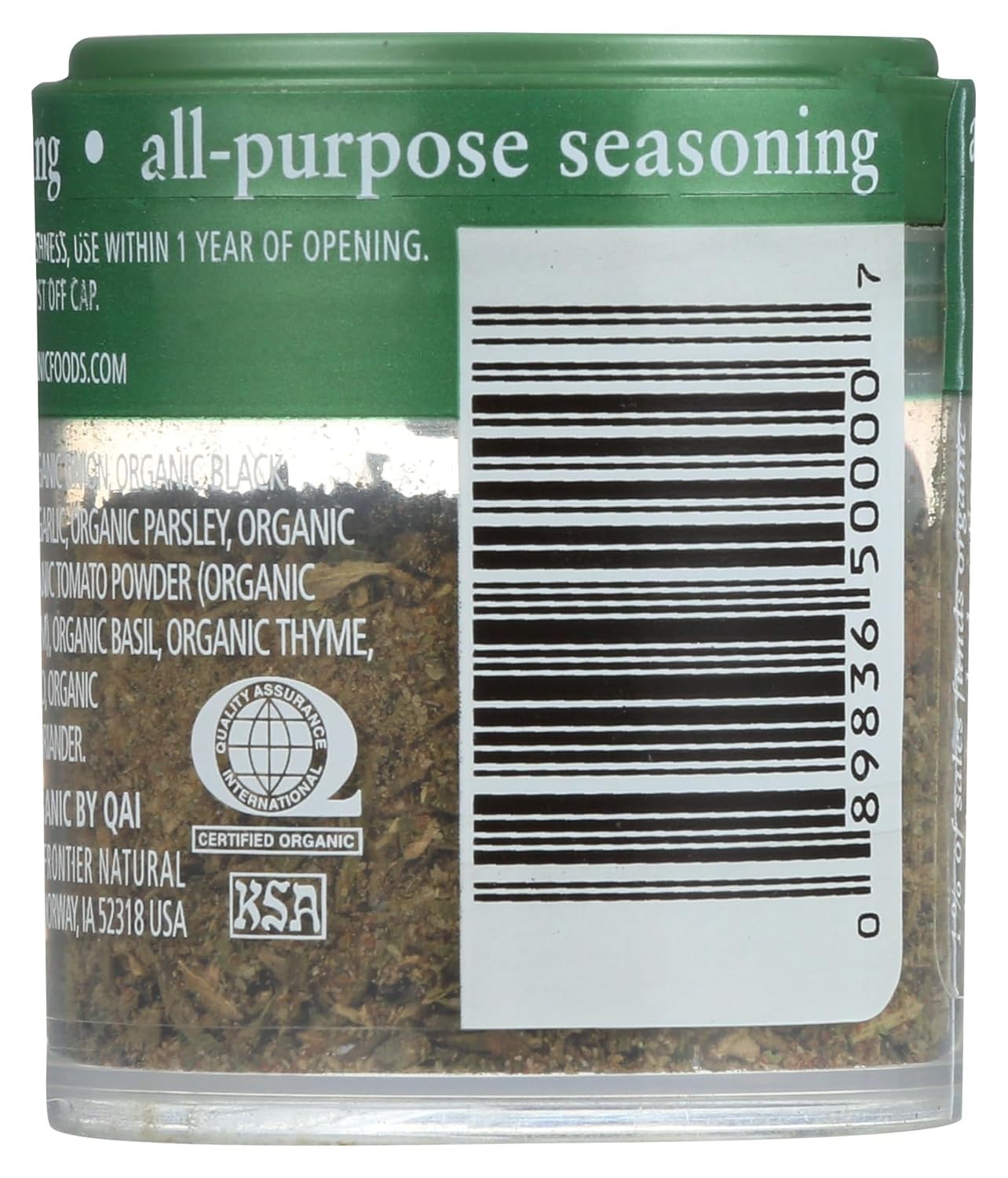 Versatile Organic Seasoning, Mini All-Purpose Spice Mix for Culinary Creation