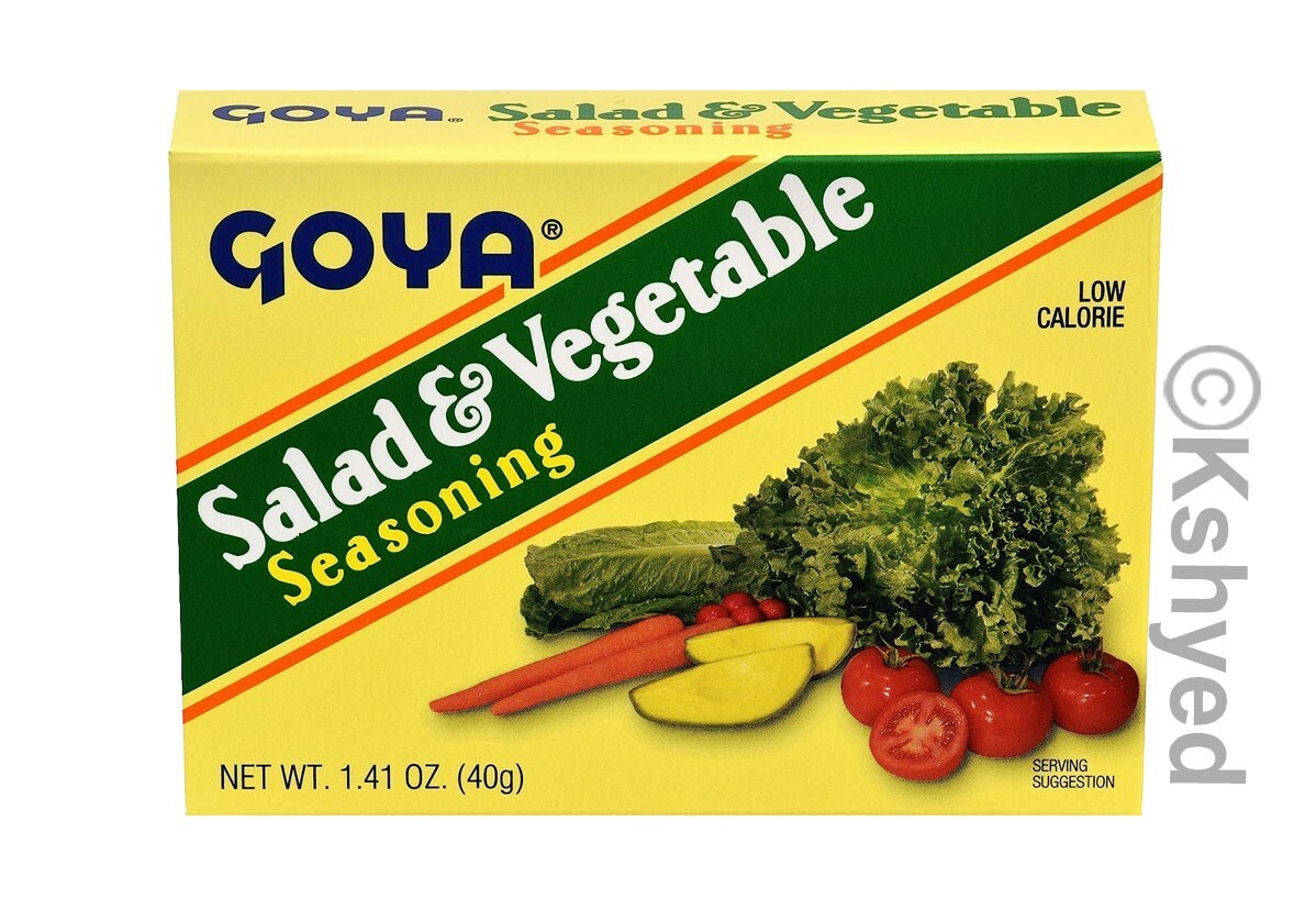 Goya Salad & Vegetable Seasoning 1.41 oz (3 Pack) – New – Free Shipping
