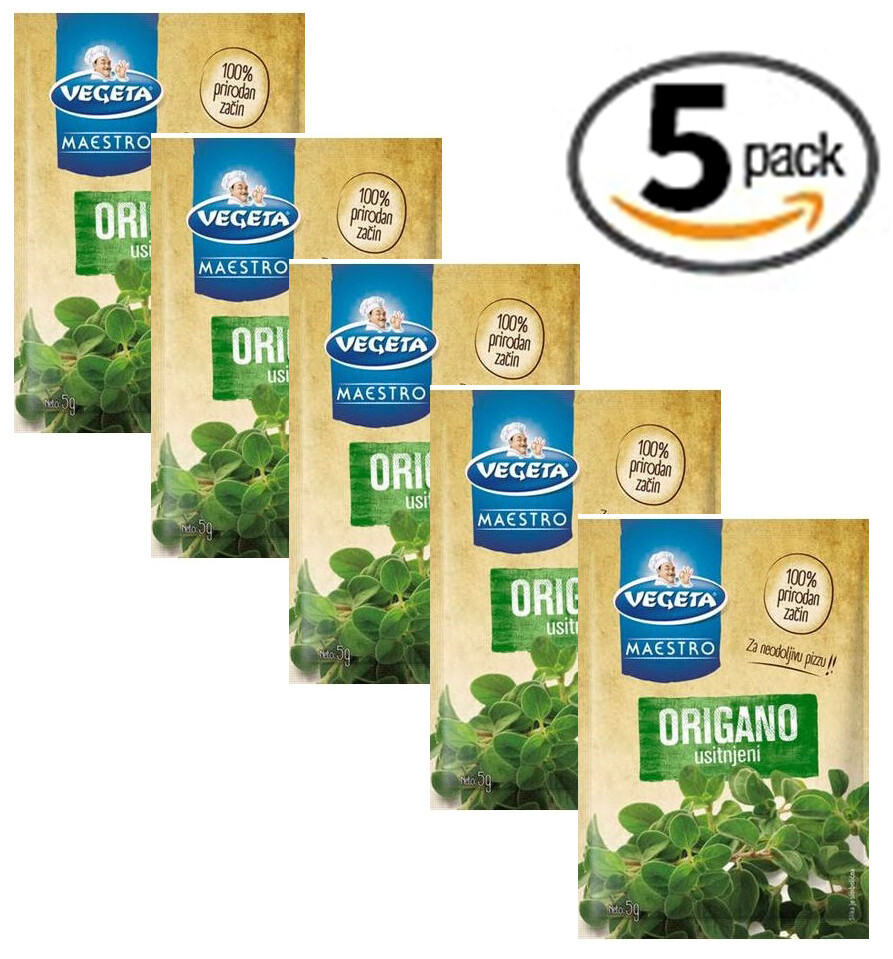 VEGETA MAESTRO *Podravka* Seasoning OREGANO 5gr 5 UNITS MADE IN CROATIA