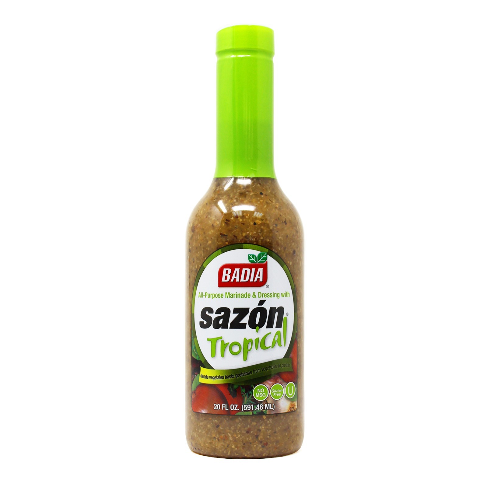 3 Pack Iberia Badia Sazon Tropical Marinade & Dressing 20oz Bottle Cooking Sauce