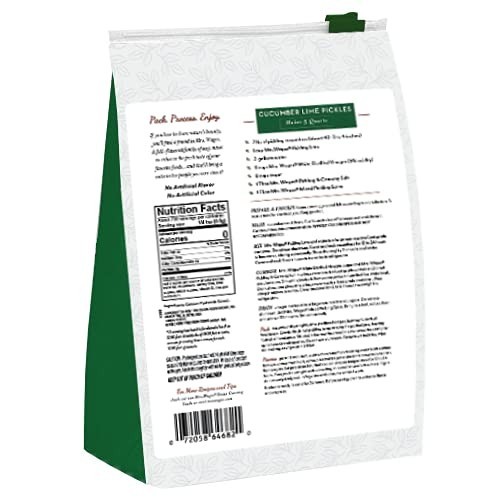 Authentic Pickling Lime – 16 oz Bag for Old-Fashioned Pickle Perfection
