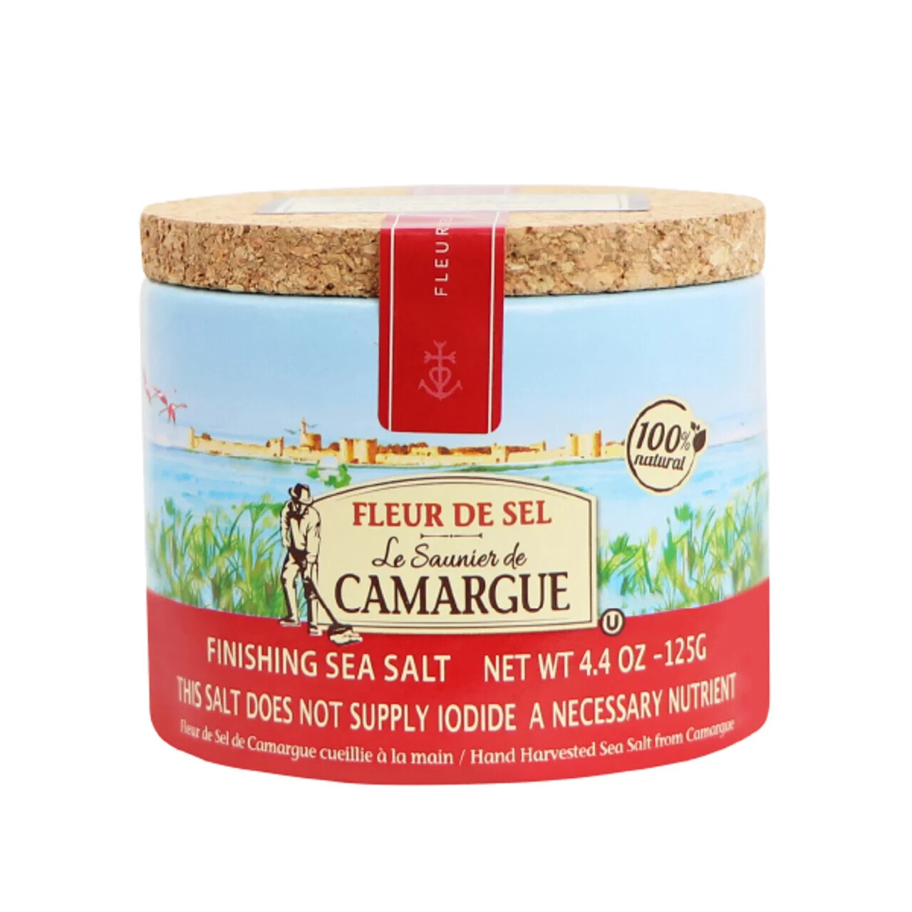 Le Saunier De Camargue Fleur De Sel Premium Sea Salt From France 4.4 OZ
