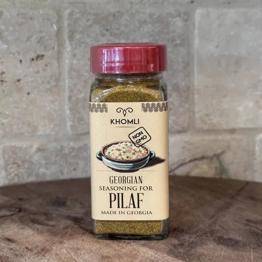 PILAF, Georgian Seasoning, Net Wt. 2.47oz (70g), Khomli Brand