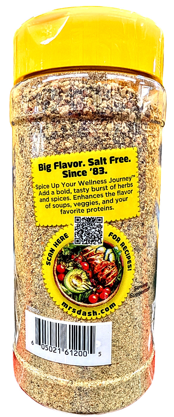 Mrs. Dash Original Seasoning 10 Oz EXP 04/2027