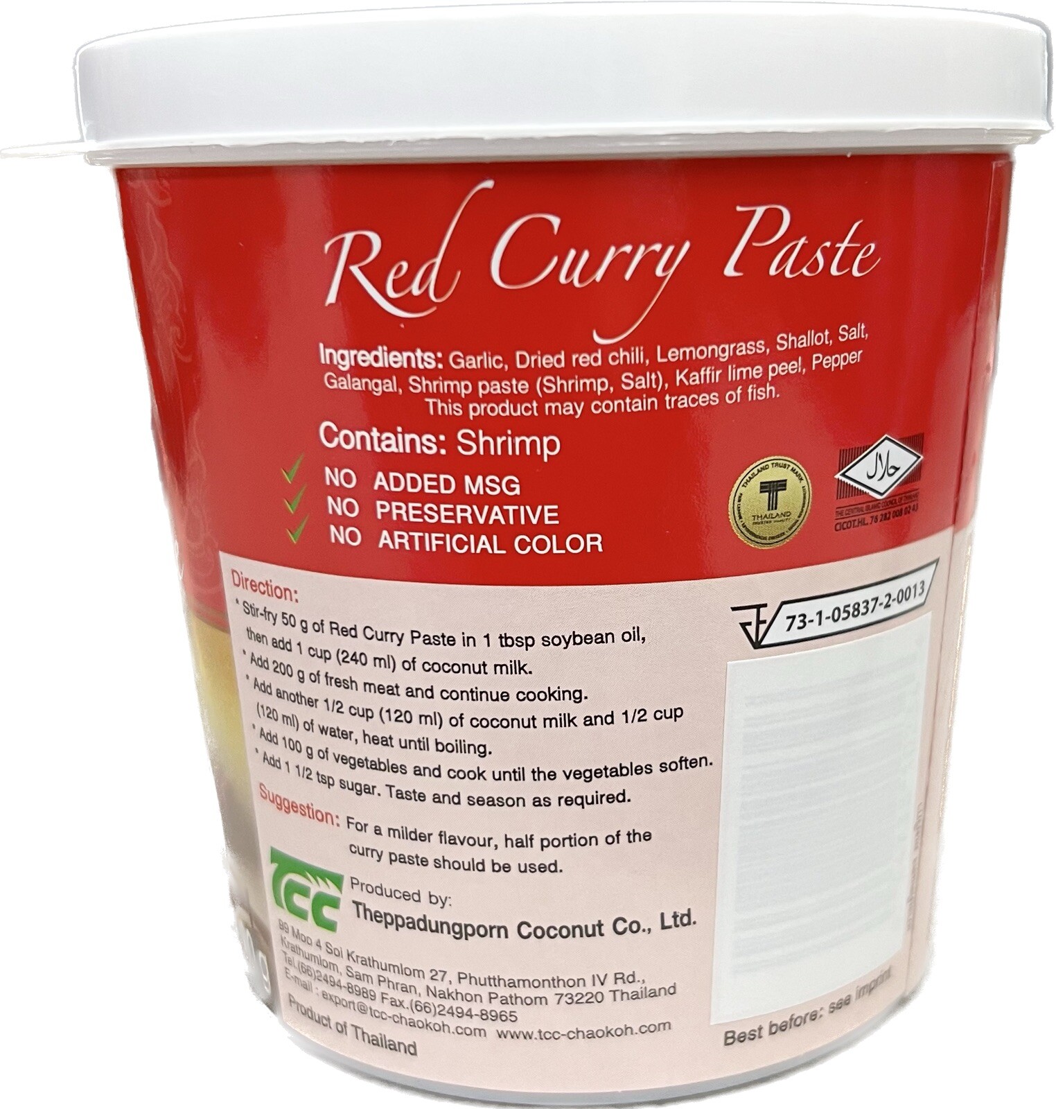 Mae Ploy Red Curry Paste 14 oz