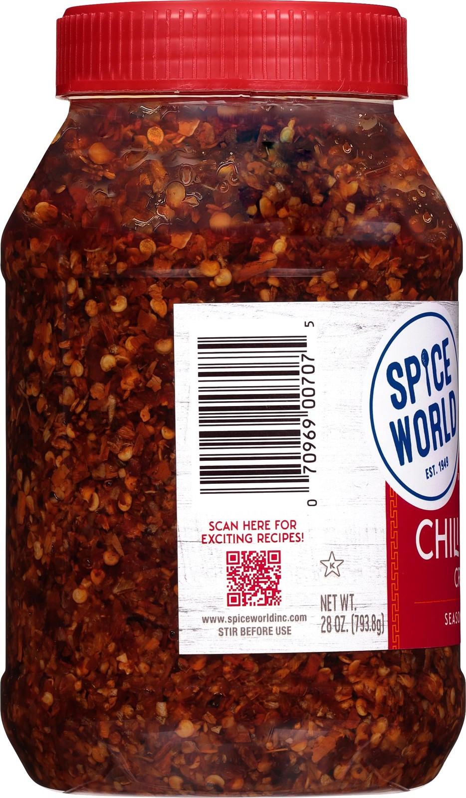 Spice World Chili Onion Crunch Seasoning Blend – 28 Fl Oz (Pack of 1)