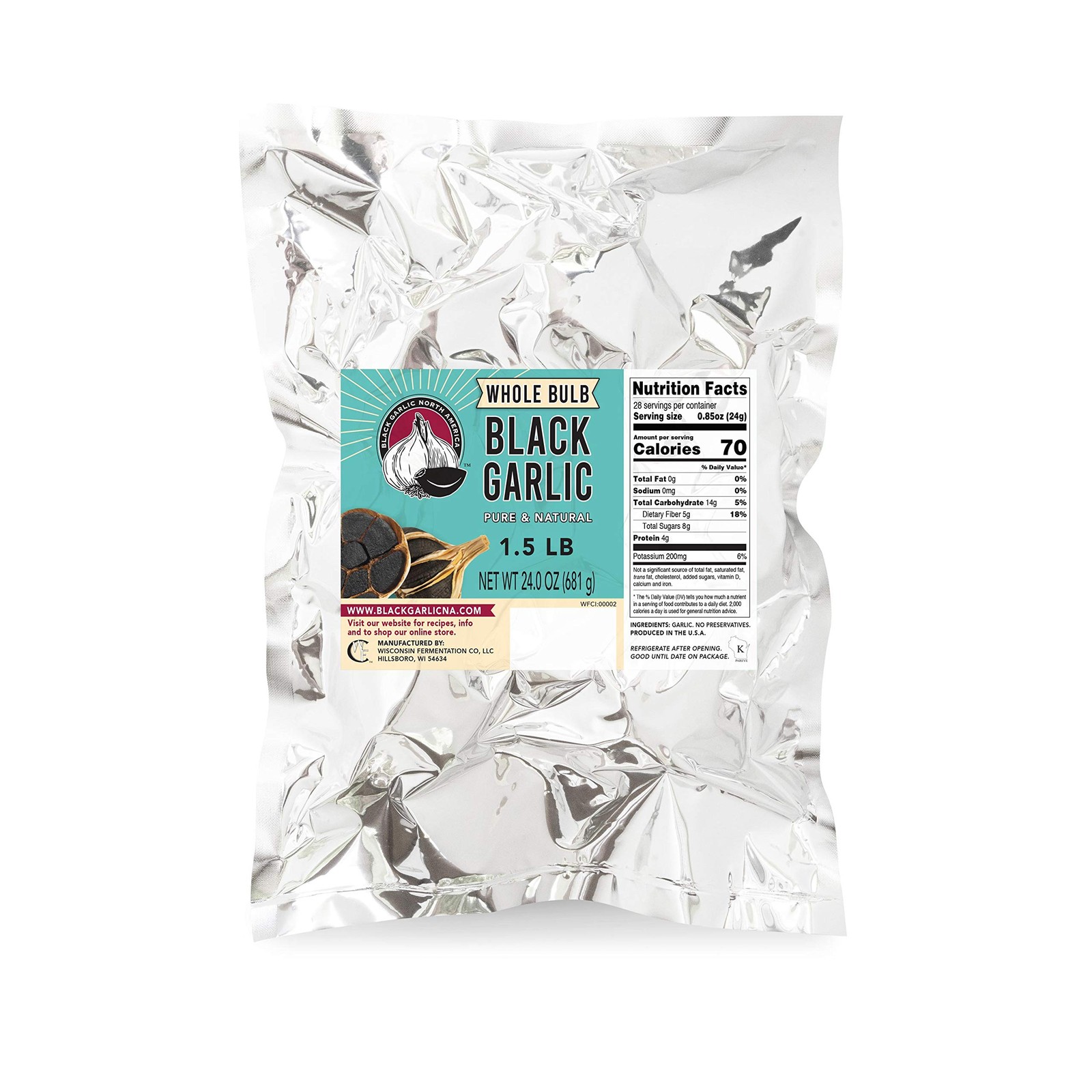 Whole Black Garlic – 1.5 pounds