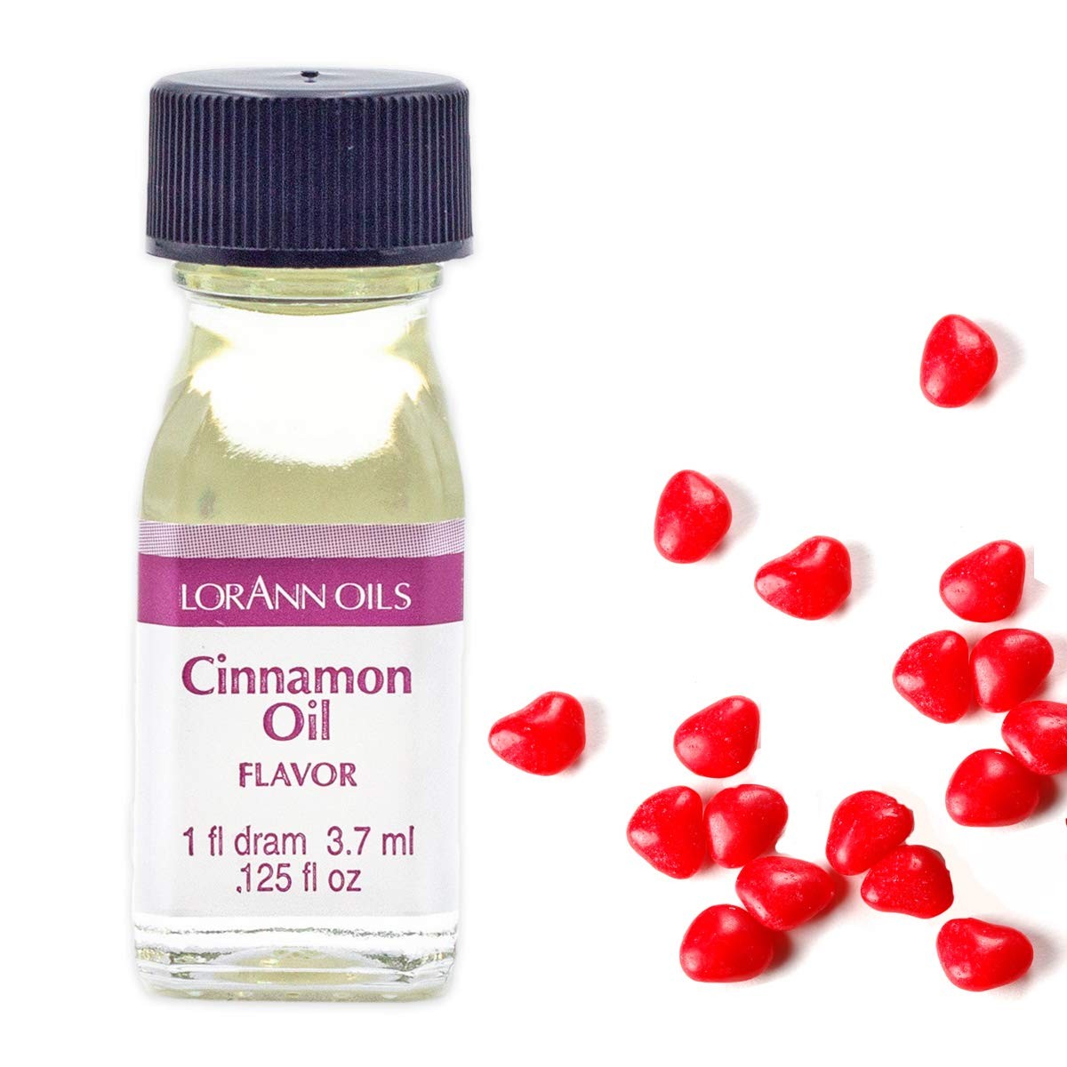 LorAnn Cinnamon Oil SS Flavor 1 dram 3.7ml bottle .0125 fl oz – 3.7ml