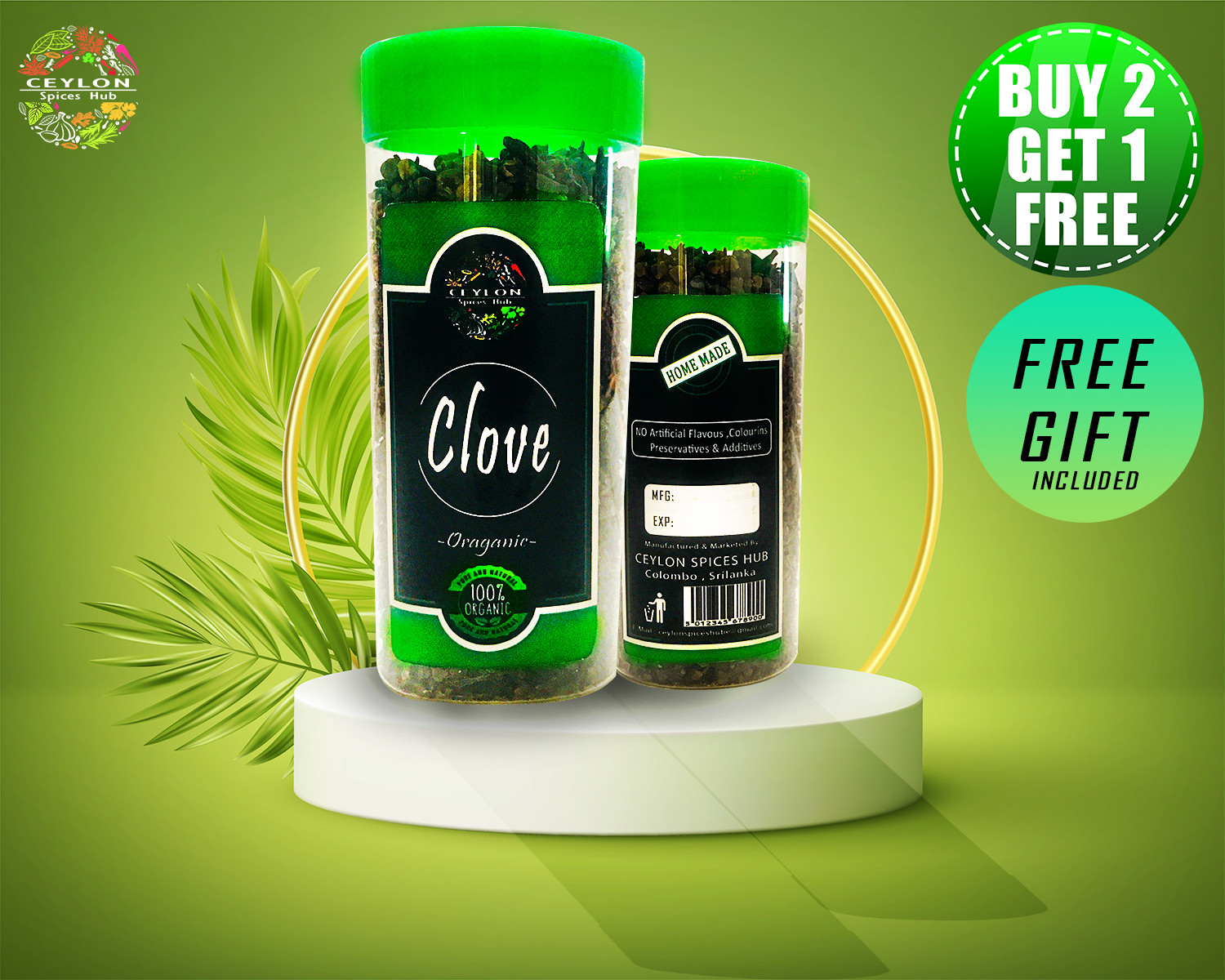 Ceylon Organic Cloves 100g High Quality Natural Best Spices “Buy 2 Get 1 Free”