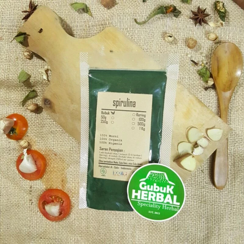 SPIRULINA Powder Natural Organic Herb Spices Fresh Pure Premium Hygienic