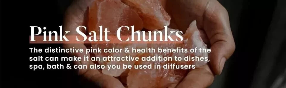 Food Grade Salt Chunk Himalayan Chunks KOSHER Premium Quality Multiple Packages