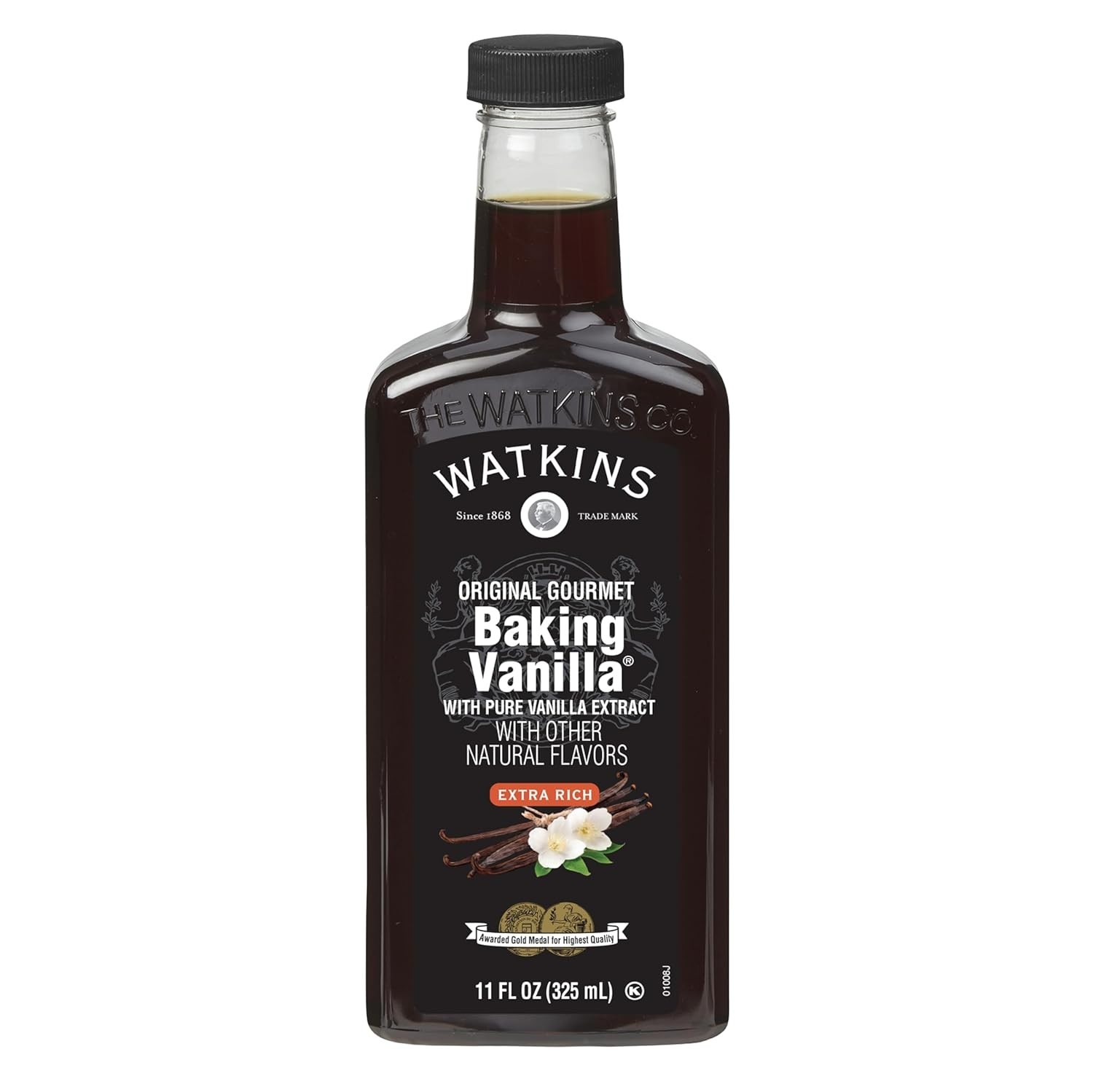 All Natural Gourmet Baking Vanilla, with Pure Vanilla Extract, 11 Fl Oz Pack…