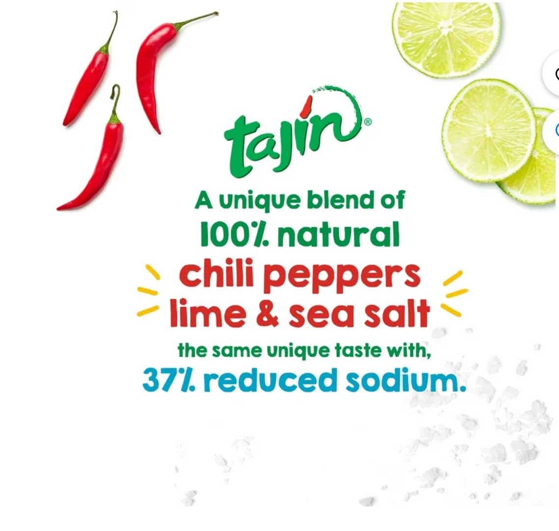 Tajín Clásico Reduced Sodium Seasoning With Lime – 5 oz (Pack of 1)