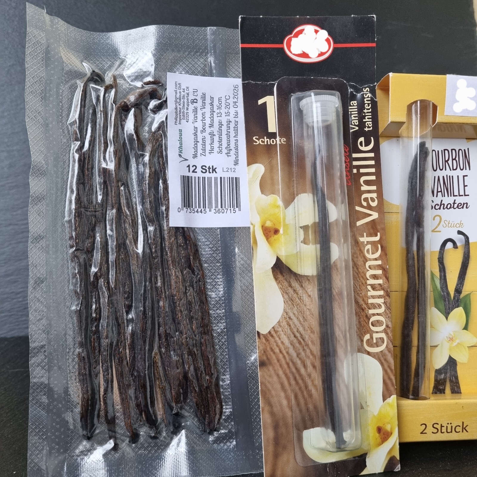 12 Madagascar Vanilla B EU 13-16 Cm Vanilla Pods Class B