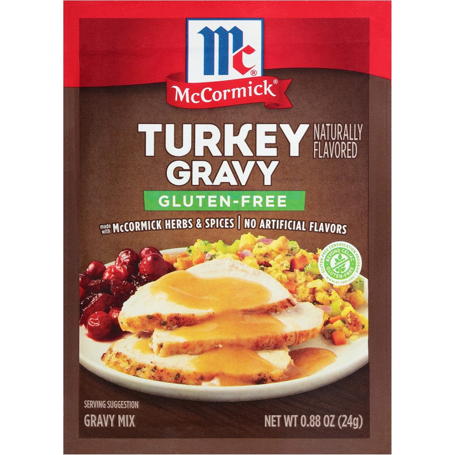 McCormick Gluten Free Turkey Gravy, 0.88 oz