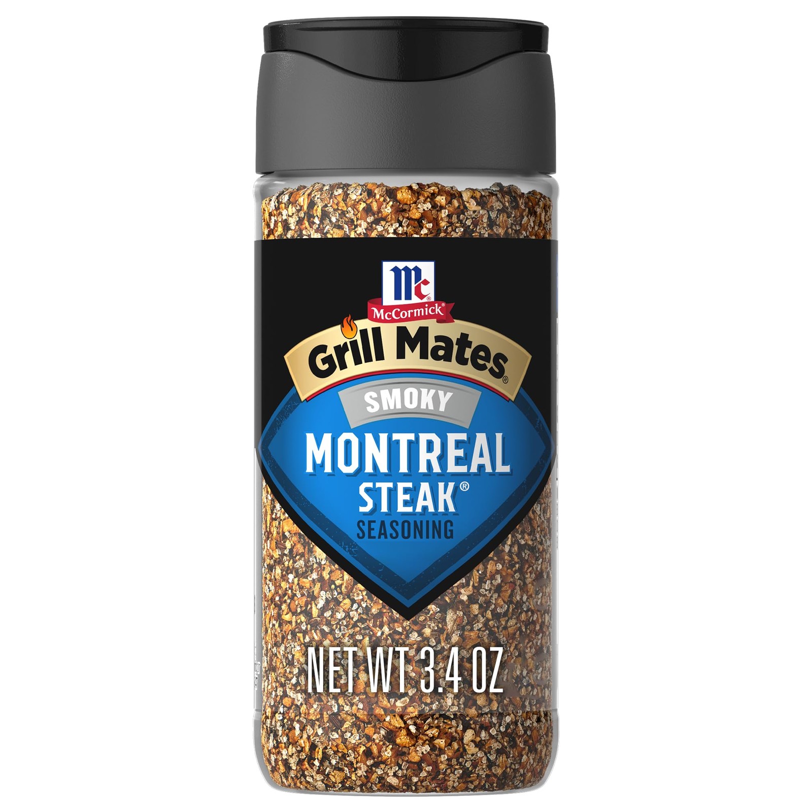McCormick Grill Mates Smoky Montreal Steak Seasoning, 3.4 Ounce (Pack of 1)