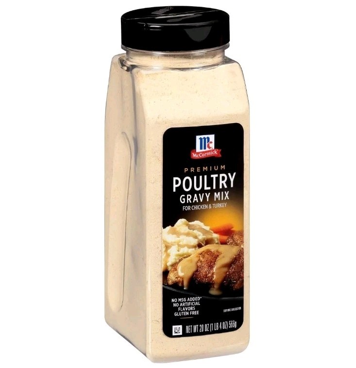 McCormick Premium Poultry Gravy Mix, 20 oz, (1 lb 4 Oz) New.