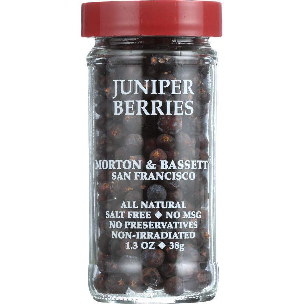 Morton & Bassett Seasoning Juniper Berries 1.3 Oz