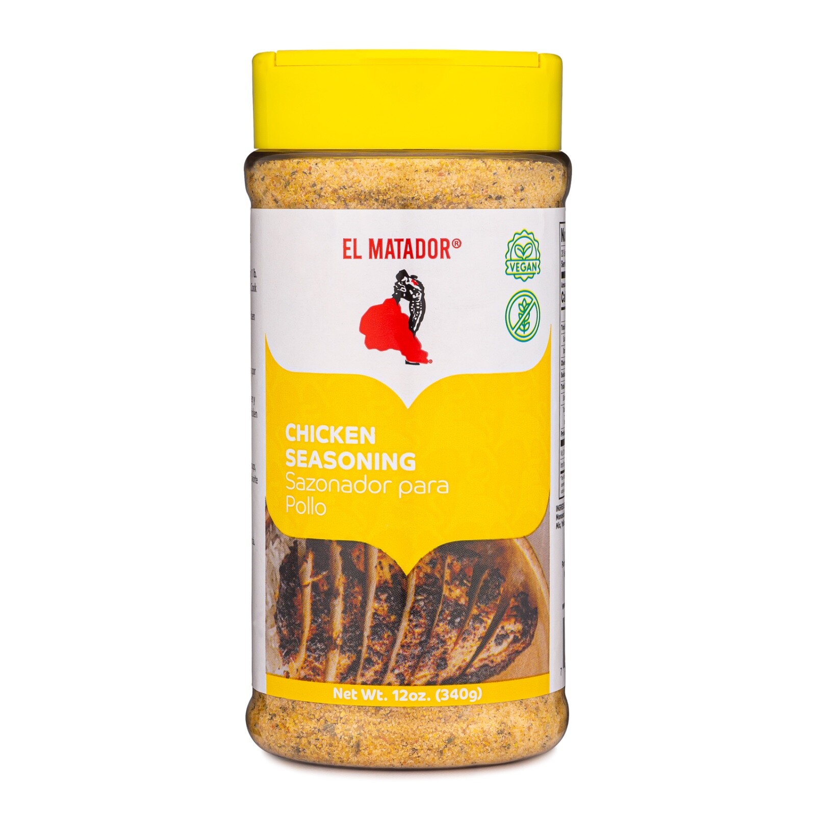 El Matador Premium 12 oz. Seasoning (Chicken, Red Fajita, and Seafood)
