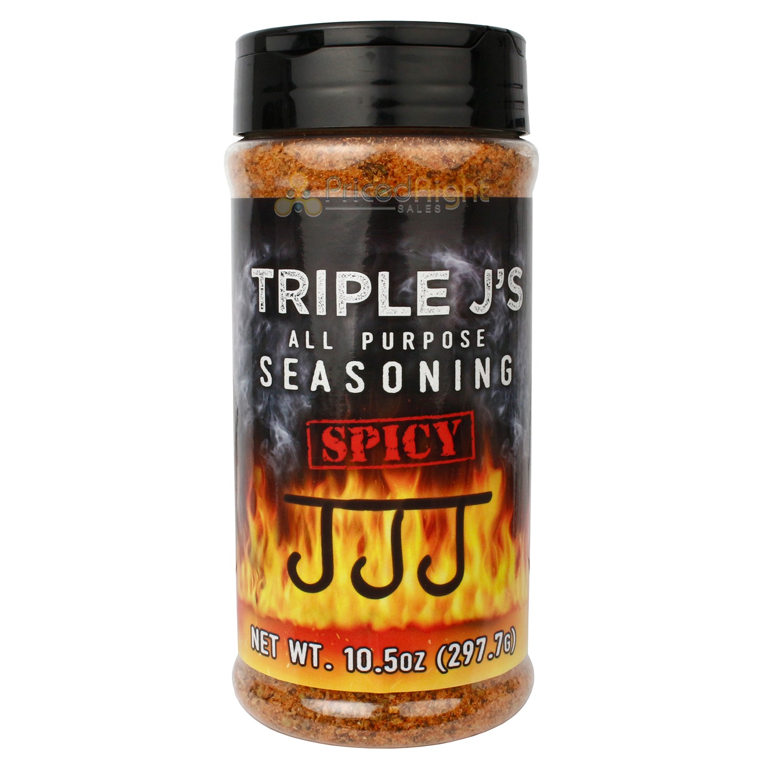Triple J’s All Purpose Spicy Seasoning Beef Pork Poultry Fish Gluten Free 10.5oz