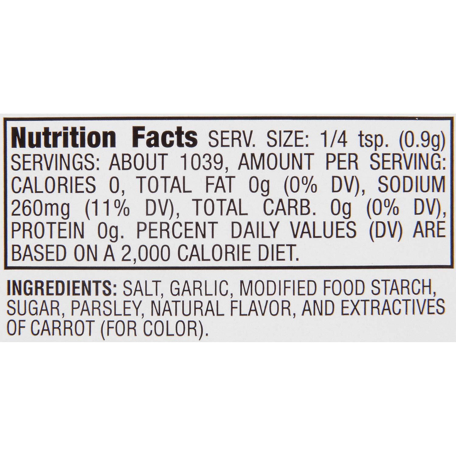 Product of Lawry’s Coarse Ground Garlic Salt with Parsley (33 oz.) – Salt,