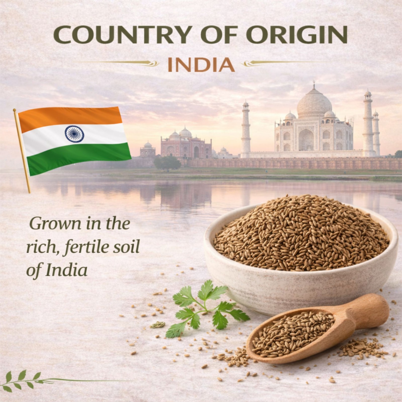 Whole Cumin Seeds – 100% Pure Natural Spice (Saunf Sabut) for Cooking – 2LBS