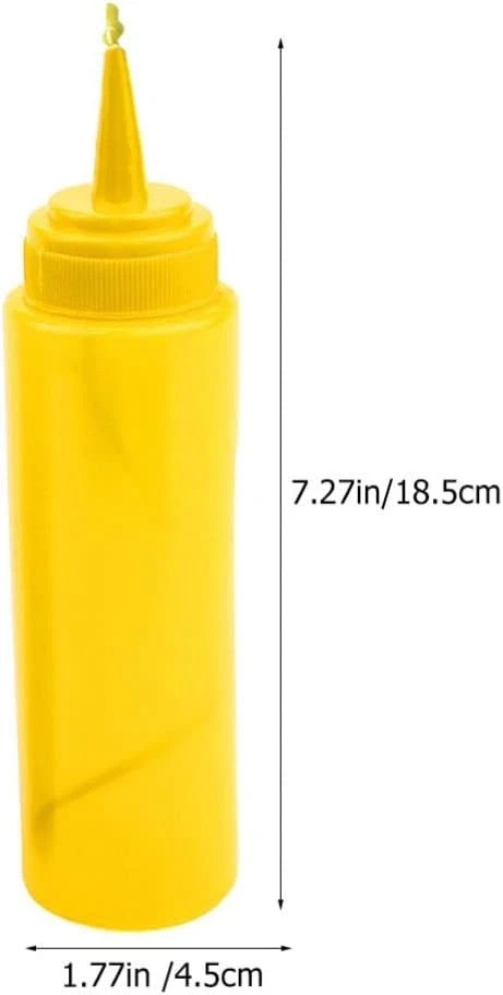 2Pcs Fake Mustard and Ketchup Bottle Funny Salad Dressing Prank Toys Phoney Cond